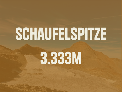 Schaufelspitze, 3333m