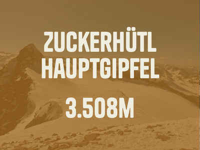 Zuckerhütl Hauptgipfel, 3508m